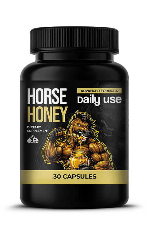 HORSE HONEY supplement bottle